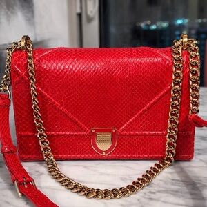 🖤 DIOR DIORAMA 🦎 LIZARD SKIN 🦎– COLLECTOR PIECE 🖤